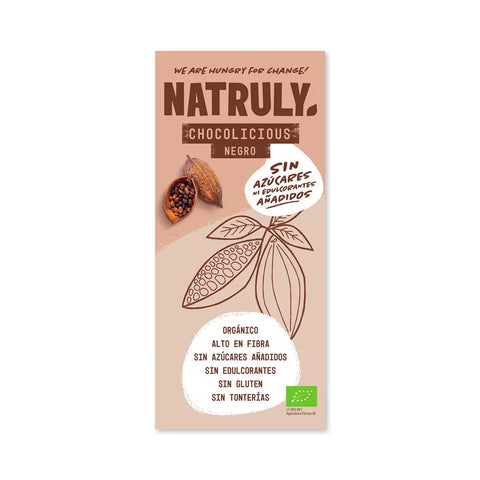 Tablette de chocolat noir  BIO -85g
