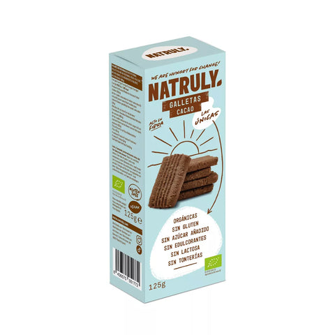 Biscuits au goût de cacao BIO - 125g