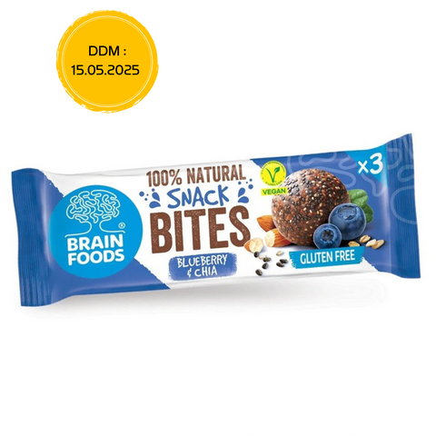 Snack bites myrtille et chia - 48g - Anti-Gaspi