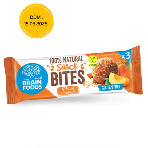 Snack bites abricot et quinoa - 48g - Anti-Gaspi