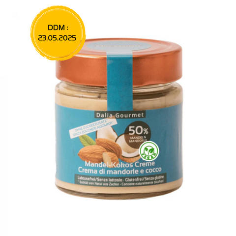 Pâte à tartiner aux noix de coco et amandes - 200g Anti-Gaspi